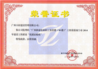 广西新康监狱职工集资楼（9#楼）2014年优质结构奖