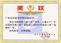 民发大观天下小区园林景观工程