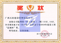 恒大绿洲（二期）13#、14#、38#楼及地下室-38#楼2018邕城杯